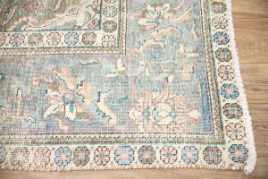 9'6x12'6 Hand Knotted Floral Classic Oriental Wool Rug