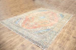 9'6x12'6 Hand Knotted Floral Classic Oriental Wool Rug