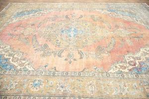 9'6x12'6 Hand Knotted Floral Classic Oriental Wool Rug