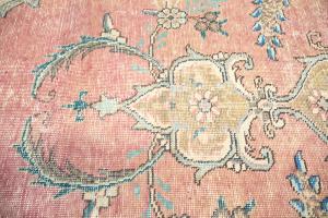 9'6x12'6 Hand Knotted Floral Classic Oriental Wool Rug