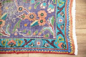 9'3x13'0 Hand Knotted Floral Classic Oriental Wool Rug