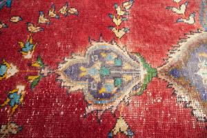 9'3x13'0 Hand Knotted Floral Classic Oriental Wool Rug
