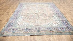 9'4-9'9x12'5 Hand Knotted Floral Classic Oriental Wool Rug