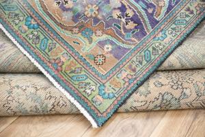 9'4-9'9x12'5 Hand Knotted Floral Classic Oriental Wool Rug