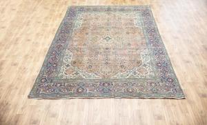 9'4-9'9x12'5 Hand Knotted Floral Classic Oriental Wool Rug
