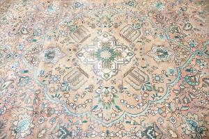 9'4-9'9x12'5 Hand Knotted Floral Classic Oriental Wool Rug