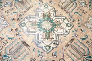 9'4-9'9x12'5 Hand Knotted Floral Classic Oriental Wool Rug