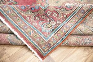 9'6x12'10 Hand Knotted Floral Classic Oriental Wool Rug