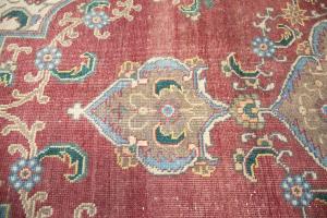 9'6x12'10 Hand Knotted Floral Classic Oriental Wool Rug