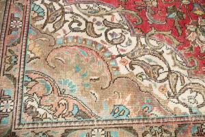 9'9x12'9 Hand Knotted Floral Classic Oriental Wool Rug