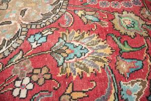 9'9x12'9 Hand Knotted Floral Classic Oriental Wool Rug