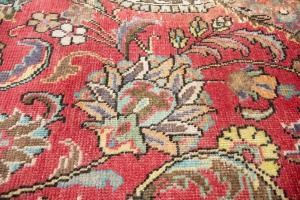 9'9x12'9 Hand Knotted Floral Classic Oriental Wool Rug