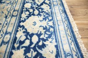 8'6x11'10 Hand Knotted Muted Floral Classic Oriental Wool Rug