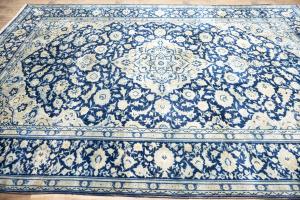 8'6x11'10 Hand Knotted Muted Floral Classic Oriental Wool Rug