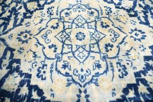 8'6x11'10 Hand Knotted Muted Floral Classic Oriental Wool Rug