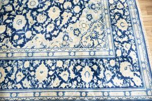 8'6x11'10 Hand Knotted Muted Floral Classic Oriental Wool Rug