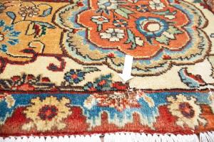 9'10x13'1 Hand Knotted Muted Floral Classic Oriental Wool Rug