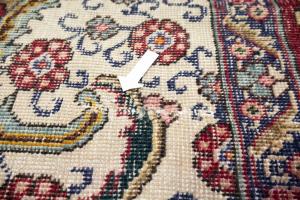 9'7x12'7 Hand Knotted Muted Floral Classic Oriental Wool Rug