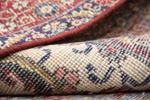 9'7x12'7 Hand Knotted Muted Floral Classic Oriental Wool Rug