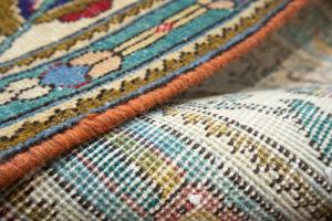 10'0x12'9 Hand Knotted Muted Floral Classic Oriental Wool Rug