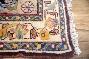 3'3x10'4 Hand Knotted Tribal Oriental Wool Runner Rug