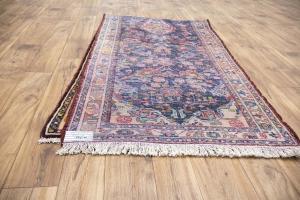 3'3x10'4 Hand Knotted Tribal Oriental Wool Runner Rug