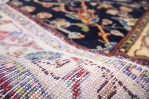 3'3x10'4 Hand Knotted Tribal Oriental Wool Runner Rug