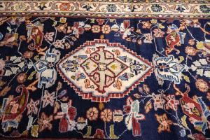 3'3x10'4 Hand Knotted Tribal Oriental Wool Runner Rug