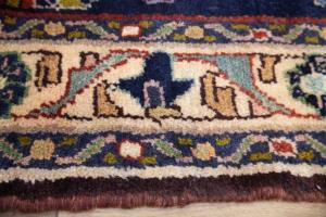 3'3x10'4 Hand Knotted Tribal Oriental Wool Runner Rug