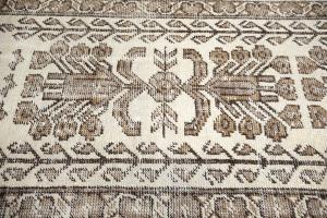 3'1x11'5 Hand Knotted Floral Oriental Wool Runner Rug