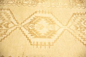3'2x10'0 Hand Knotted Floral Oriental Wool Runner Rug