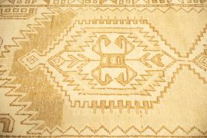 3'2x10'0 Hand Knotted Floral Oriental Wool Runner Rug