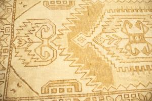 3'2x10'0 Hand Knotted Floral Oriental Wool Runner Rug