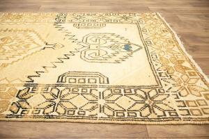 3'2x10'0 Hand Knotted Floral Oriental Wool Runner Rug