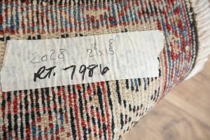 2'5x15'8 Hand Knotted Floral Tribal Oriental Wool Runner Rug