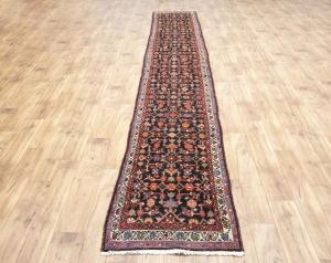 2'5x15'8 Hand Knotted Floral Tribal Oriental Wool Runner Rug