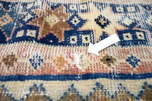 3'1x8'1 Hand Knotted Floral Oriental Wool Runner Rug