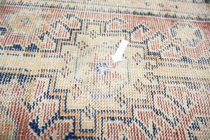 3'1x8'1 Hand Knotted Floral Oriental Wool Runner Rug