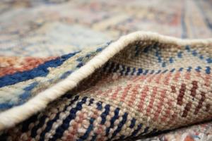 3'1x8'1 Hand Knotted Floral Oriental Wool Runner Rug