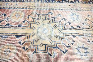 3'1x8'1 Hand Knotted Floral Oriental Wool Runner Rug