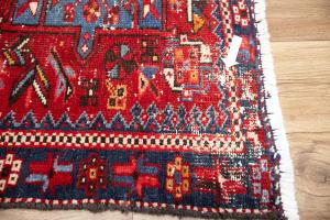2'9x9'0 Hand Knotted Tribal Oriental Wool Runner Rug