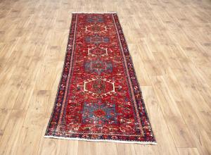 2'9x9'0 Hand Knotted Tribal Oriental Wool Runner Rug