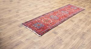 2'9x9'0 Hand Knotted Tribal Oriental Wool Runner Rug