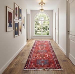 2'9x9'0 Hand Knotted Tribal Oriental Wool Runner Rug