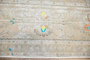 1'7x9'1 Hand Knotted Tribal Floral Oriental Wool Runner Rug