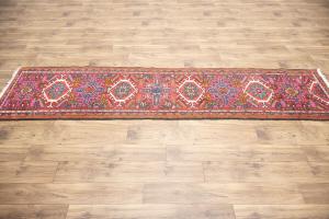 2'3x9'6 Hand Knotted Tribal Geometric Oriental Wool Runner Rug