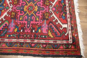 2'3x9'6 Hand Knotted Tribal Geometric Oriental Wool Runner Rug