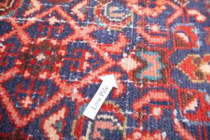3'6x10'0 Hand Knotted Geometric Oriental Wool Runner Rug
