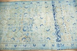 3'5x10'0 Hand Knotted Tribal Floral Oriental Wool Runner Rug