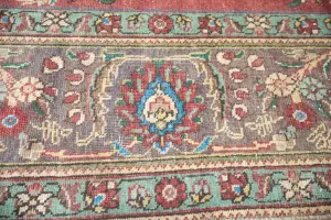 7'10x11'5 Hand Knotted Floral Classic Oriental Wool Rug